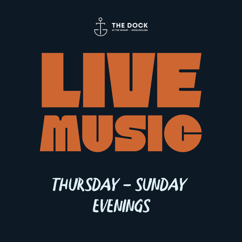 Live music the dock mooloolaba